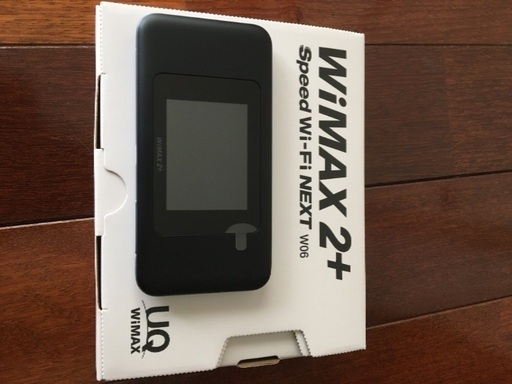 ポケットwifi W06 UQモバイル