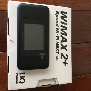 ポケットwifi W06 UQモバイル　
