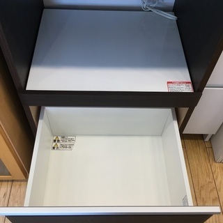 ﾆﾄﾘ 2枚扉ﾚﾝｼﾞﾎﾞｰﾄﾞ ﾀﾞｰｸﾌﾞﾗｳﾝ 【ﾄﾚﾌｧｸ桶川店】