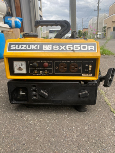 SUZUKI 発電機　SX650R売ります