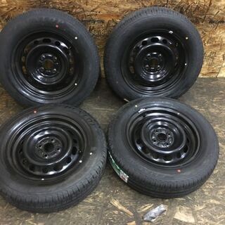 タイヤ新品【DUNLOP ENASAVE EC204 185/65R15】夏 4本【マツダ 純正 