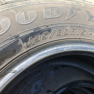 ハイエース等に✨195/80R15 中古タイヤ✨