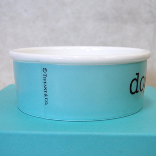 TIFFANY＆Co. ドッグボウル 元箱付き フードボウル ペット用品