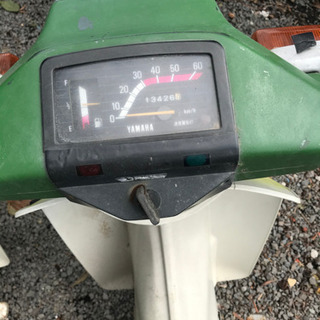 お取り引き感謝【2台まとめて】ヤマハメイト・V50・色塗り・6V