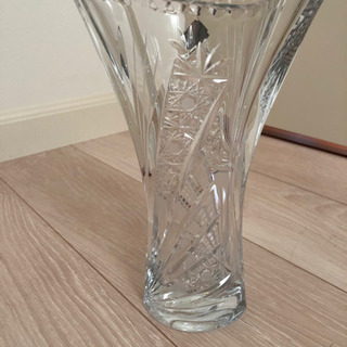 花瓶です。ラスカ　ボヘミア　グラス