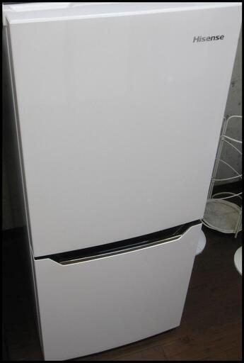 新生活！18700円  ハイセンス 2ドア 冷蔵庫 130L 2019年製 ホワイト