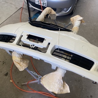 エスティマ 中古フロントバンパー