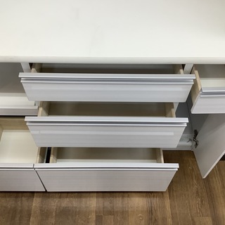 3枚扉レンジボード 山清工業 ホワイト 【公式通販】