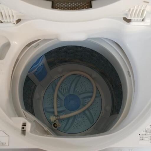 TOSHIBA　5,0Kg 洗濯機　AW-5G6(W) 2017年製