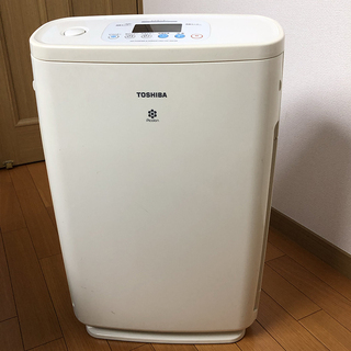 無料　TOSHIBA 加湿機能付空気清浄機　ピコイオン除菌