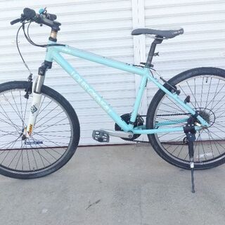 LOUISGARNEAU ルイガノ マウンテンバイク 26インチ 24段変速 水色 配送無料