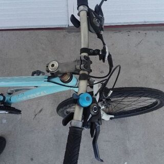 LOUISGARNEAU ルイガノ マウンテンバイク 26インチ 24段変速 水色 配送無料