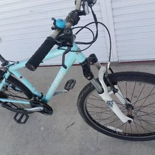 LOUISGARNEAU ルイガノ マウンテンバイク 26インチ 24段変速 水色 配送無料