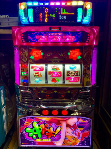 沖ドキ実機(ラブリーガール)コイン不要機