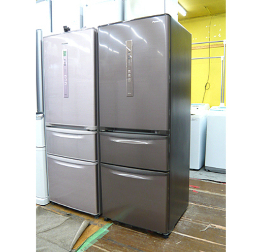 札幌【大型冷蔵庫 315L 2018年製 パナソニック】自動製氷 ECONAVI NR-C32HML-T形 シルキーブラウン Panasonic エコナビ 300Lクラス 本郷通店