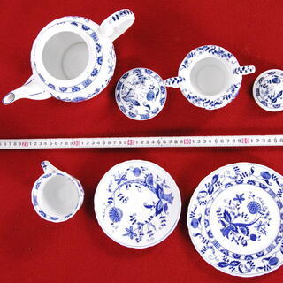 3133 Vienna Woods Fine China ブルーオニオン まとめて20客セット 