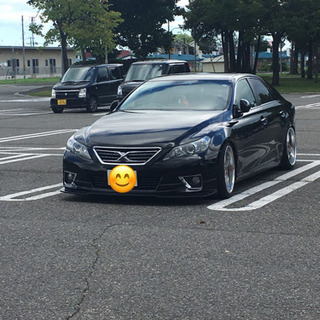 130マークX TRDフロントスポイラーバンパー1式
