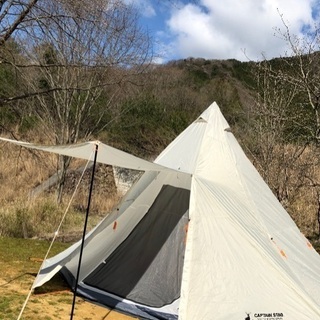 ワンポール　テント  ４６０　グランドシート付