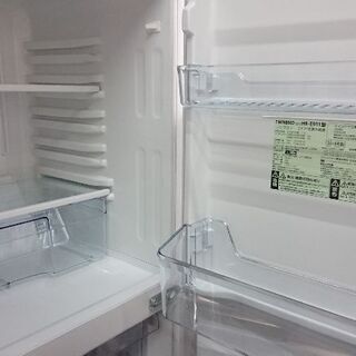 一都三県限定　配送設置無料　冷蔵庫　4ドア　TWINBIRD 2023年製 TWINBIRD 冷蔵庫 [中身が見えるタッチアンドビュー]【4ドア
