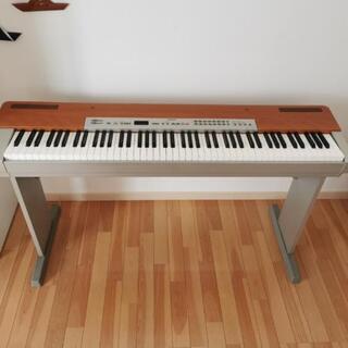 ヤマハ 電子ピアノ P-120 - 鍵盤楽器、ピアノ
