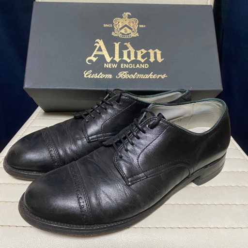 【美品】Alden×ユナイテッドアローズ別注品　55996 ストレートチップ