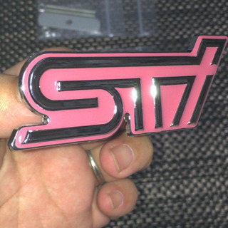 値下げ‼️ 6連星オーナメントセットと STiピンクメタルエンブレム 