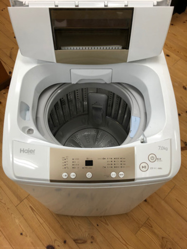 人気 8-100 2016年製  7kg   洗濯機　ハイアール　JW-K70NE   洗濯機