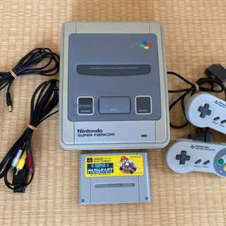 スーパーファミコン　ソフト付き　動作確認済み