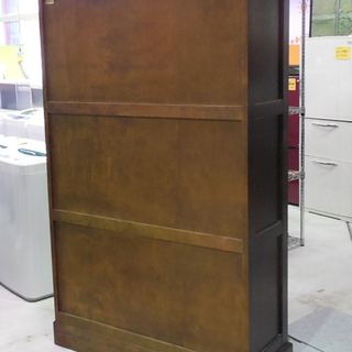 ♢書棚 北海道民芸家具 幅108×高さ175cm 民芸 本棚 シェルフ 北海道家具 刻印付き 札幌市東区 新道東店　