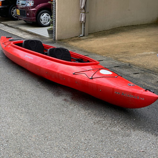 中古カヤック　パーセプションACADIA II 14.0  付属品：パドル230㌢
