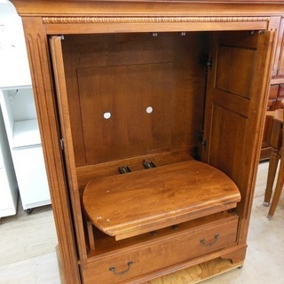 ETHANALLEN　ビンテージ　テレビボード　中古品　/　IDC大塚家具　アメリカ 家具　イーサンアーレン