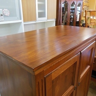 ETHANALLEN　ビンテージ　テレビボード　中古品　/　IDC大塚家具　アメリカ 家具　イーサンアーレン