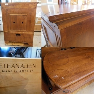 ETHANALLEN　ビンテージ　テレビボード　中古品　/　IDC大塚家具　アメリカ 家具　イーサンアーレン