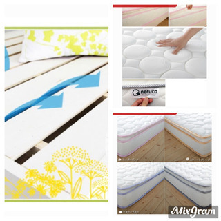 参考画像　ダブルベッド