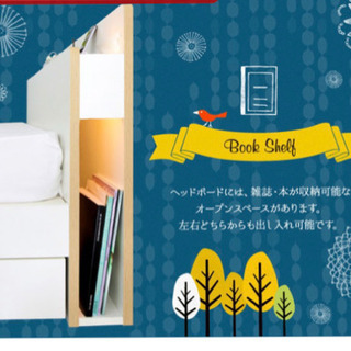 参考画像　ダブルベッド