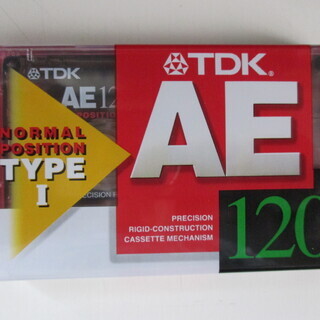 【未使用】TDK　カセットテープ　120分
