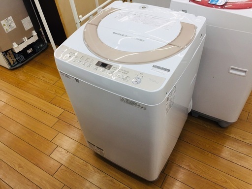 【トレファク鶴ヶ島店】SHARP 7.0kg 全自動洗濯機