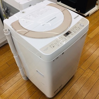 【トレファク鶴ヶ島店】SHARP 7.0kg 全自動洗濯機