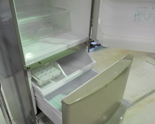 大型冷蔵庫 345L 2010年製 両開き 3ドア シャープ SJ-WA35R-S シルバー SHARP 札幌市東区 新道東店