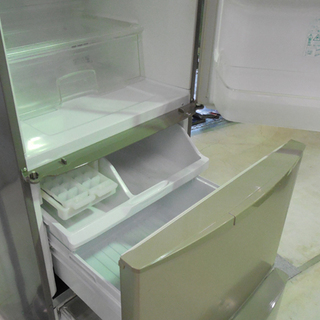 大型冷蔵庫 345L 2010年製 両開き 3ドア シャープ SJ-WA35R-S シルバー SHARP 札幌市東区 新道東店