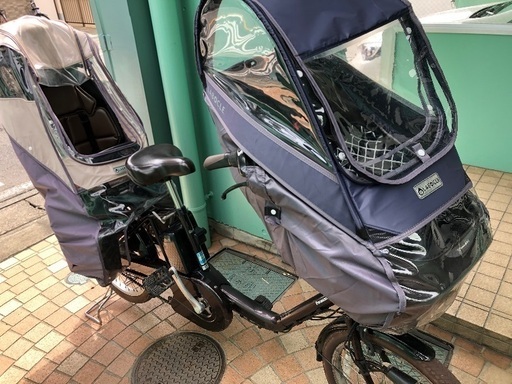 前後子供乗せパナソニックギュットミニDX電動アシスト