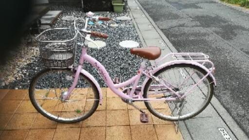 24インチ女の子用自転車