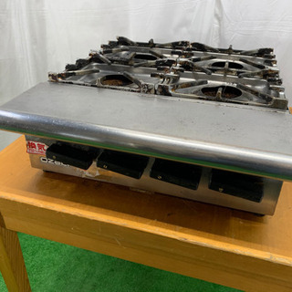 キッチン家電 OZAKI/オザキ 業務用 卓上型 ガスコンロ 4口 都市ガス用