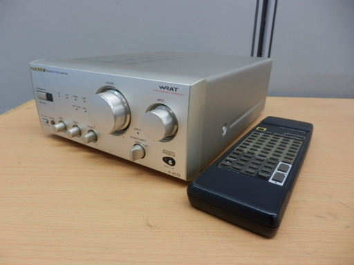 アンプ リモコン付 1999年製 ONKYO オンキョー A-907X コンポ オーディオ AV機器 ペイペイ対応 札幌市西区西野