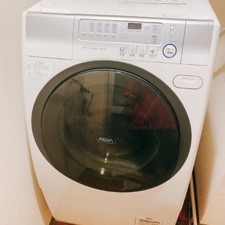 【取引中】AQUA ドラム式洗濯乾燥機　AQW-D500-L 2...