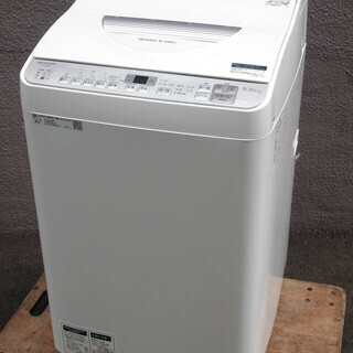 ㉑【6ヶ月保証付】19年製 シャープ 洗濯乾燥機 ES-TX5C...