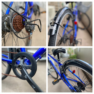 自転車 【手渡し限定】SHL674 小学生 自転車 シュライン 26インチ 7段変速