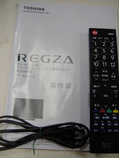 2012年製 東芝 液晶テレビ 32AC4 レグザ 薄型TV