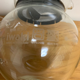Iwaki 耐熱ガラスティーポット たー 京都のその他の中古あげます 譲ります ジモティーで不用品の処分