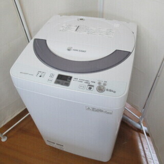 ☆ジモティ割あり☆ アクア AQUA 洗濯機 AQW-GS50J(W) 5.0kg 21年製 